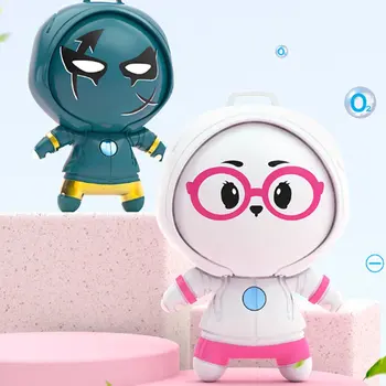 

Cartoon Air Purifier Necklace Mini Portable USB Air Cleaner Negative Ion Generator Low Noise Air Freshener
