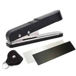 Pick Punch Guitar Pick Cutter Heavy Duty Portable Sturdy Construction Stainless Steel Blade Guitar Pick Maker
