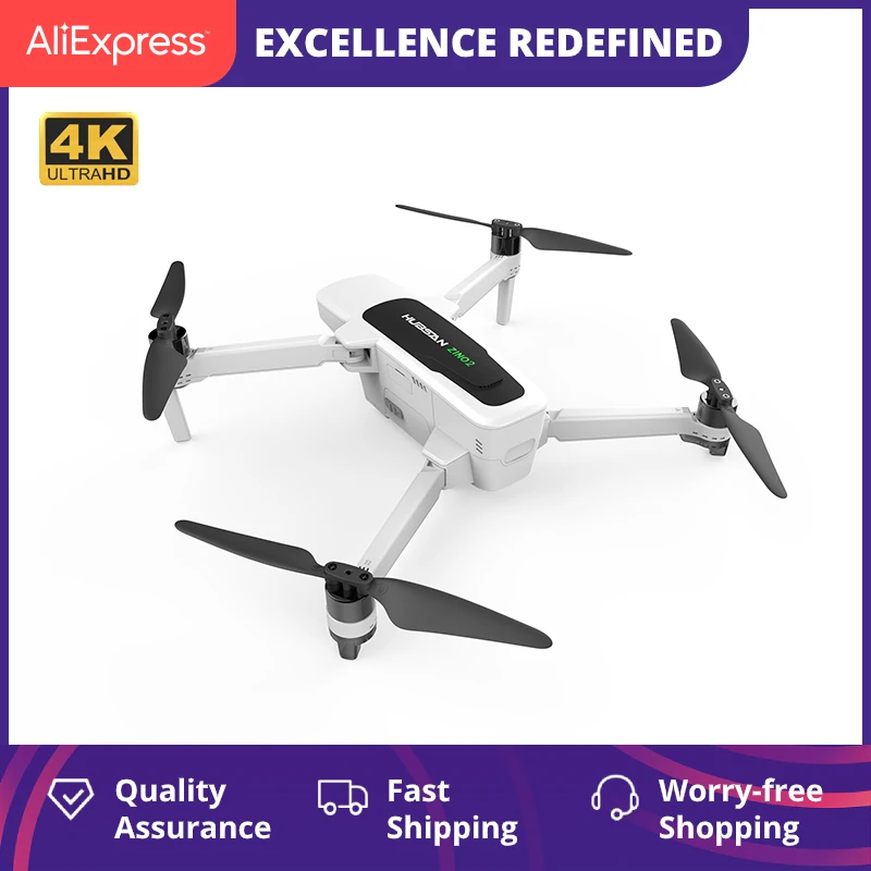 

HUBSAN Zino 2 UAV 4k High-definition Aerial Camera Drone 8 Kilometres Filming Remote Control Smart Airplane RC Quadcopter