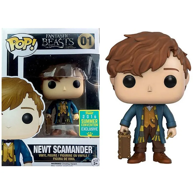 Funko pop Фантастические звери где их найти Виниловая фигурка Коллекционная модель игрушки