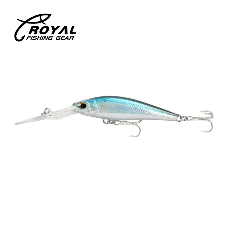 

1Pcs Minnow Fishing Lure Floating Hard Bait Wobblers Crankbait 3D Eyes Quality Hook For Carp Pike Fishing Accessories