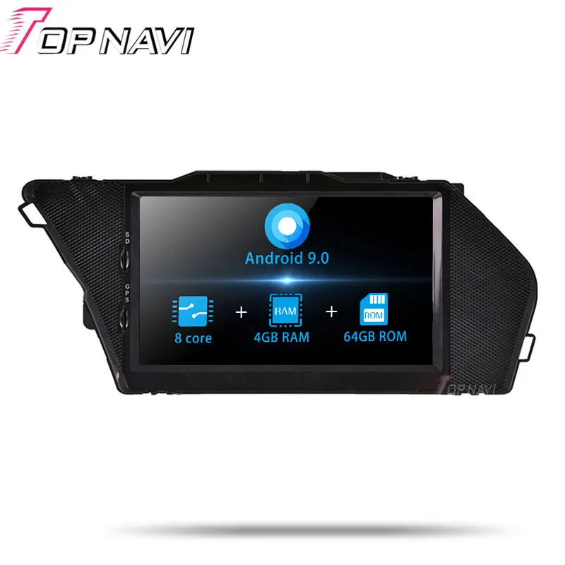 TOPNAVI Android 9,0 автомобильный стереоплеер радио для Mercedes-Benz GLK X204(2008 2009 2010 2011 2012) gps-навигация емкостный Wifi