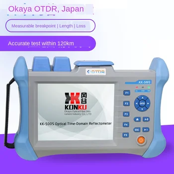 

KK-500S optical time domain reflectometer OTDR optical cable fault finder fault point length tester