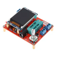 Многофункциональный ЖК-дисплей GM328 прибор для проверки транзистора диод постоянной ёмкости, универсальный конденсатор ESR Напряжение частотомер PWM квадратный волновой генератор сигналов