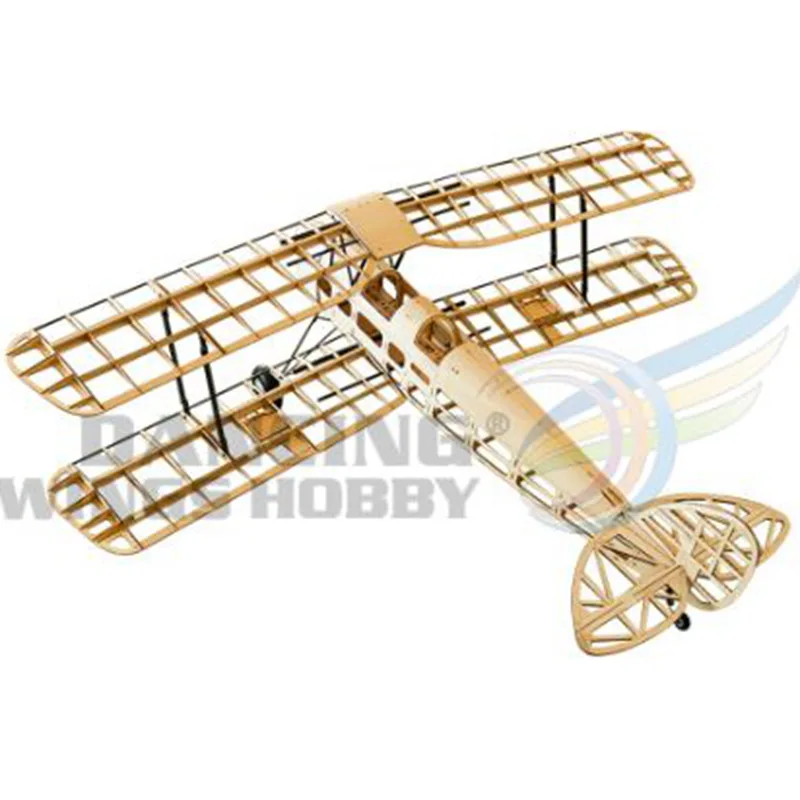 Rc 飛行機 DH82A タイガーモス複葉 1400 ミリメートルバルサ木製