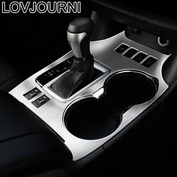 

Cup Gear Interior Auto Decorative Automovil Modification Covers Sticker Strip Trim Parts 15 16 17 18 19 FOR Toyota Highlander