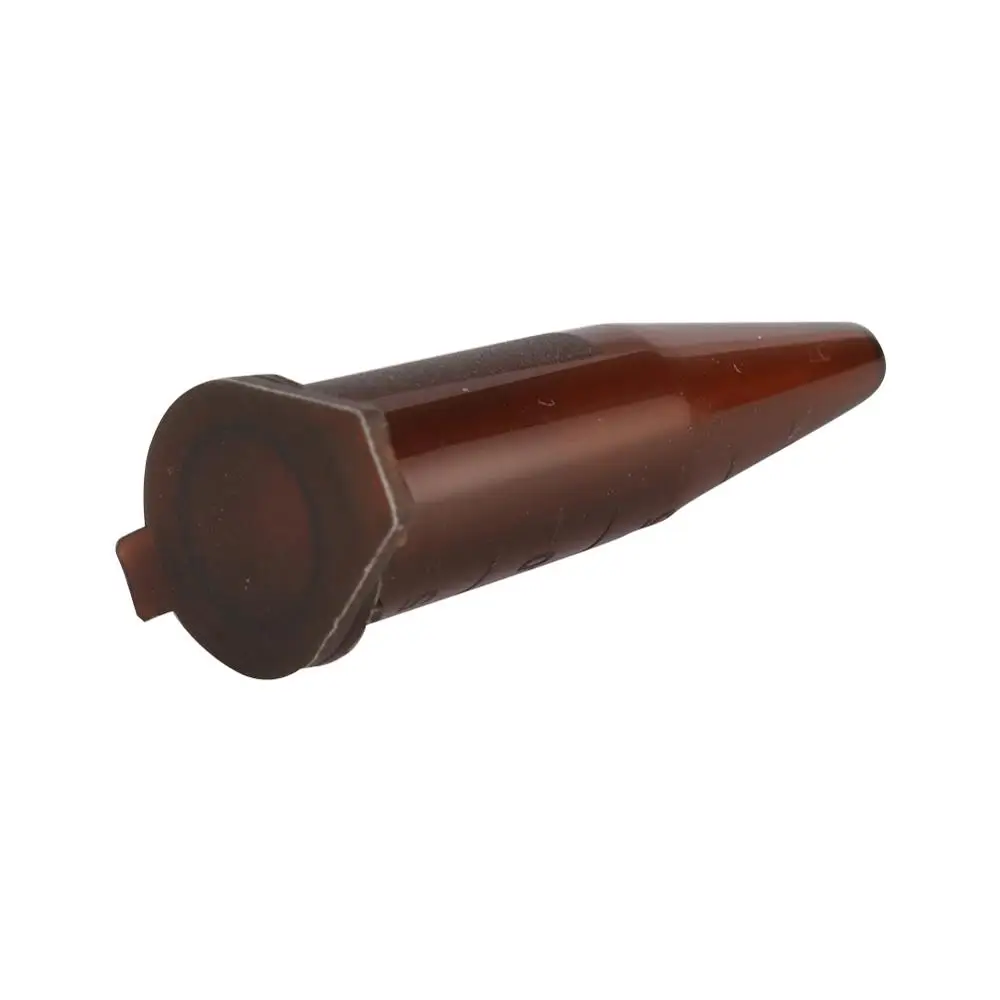 Plastic Test Tubes Centrifugal 1.5ml Snap Cap Cone Bottom 100Pcs