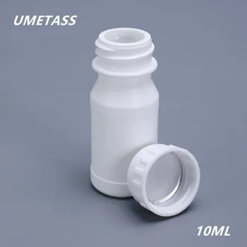 

UMETASS 10ML mini plastic bottle with Lid Empty round container for liquid reagent pesticide refillable bottles 1000PCS/lot