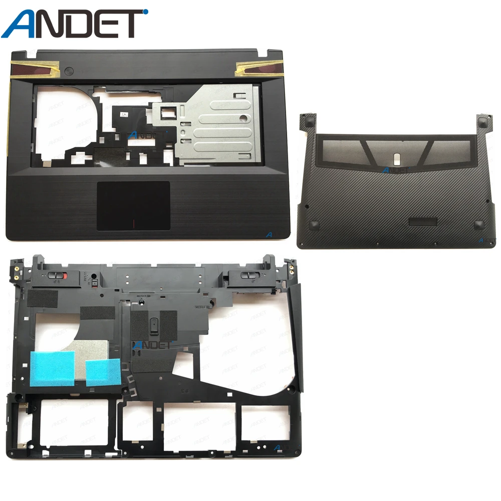 Для lenovo Ideapad Y400 Y410P Y410 Упор для рук верхний чехол Клавиатура рамка с тачпадом Нижняя база нижняя крышка двери