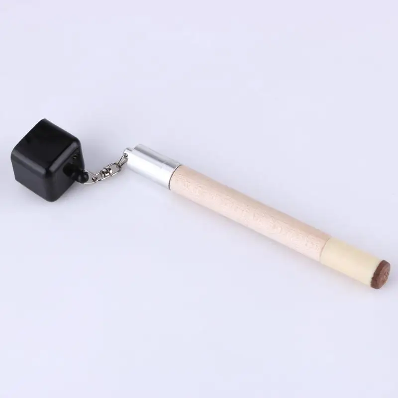 Карманный бильярдный мел держатель Pricker Cue Tip Prep инструмент настольная ручка