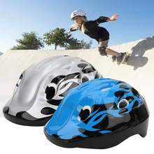 Safety Cycling Roller Skating Protective Gear Helmet Foam Breathable Soft With Adjustable Hook Loop Fastener Bike Supplies Blue