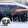 9pcs Car Wash Cleaning Kits Microfiber Auto Detailing Washing Tools Towels Blush Sponge Wash Glove Polish Care Applicator Pads 6