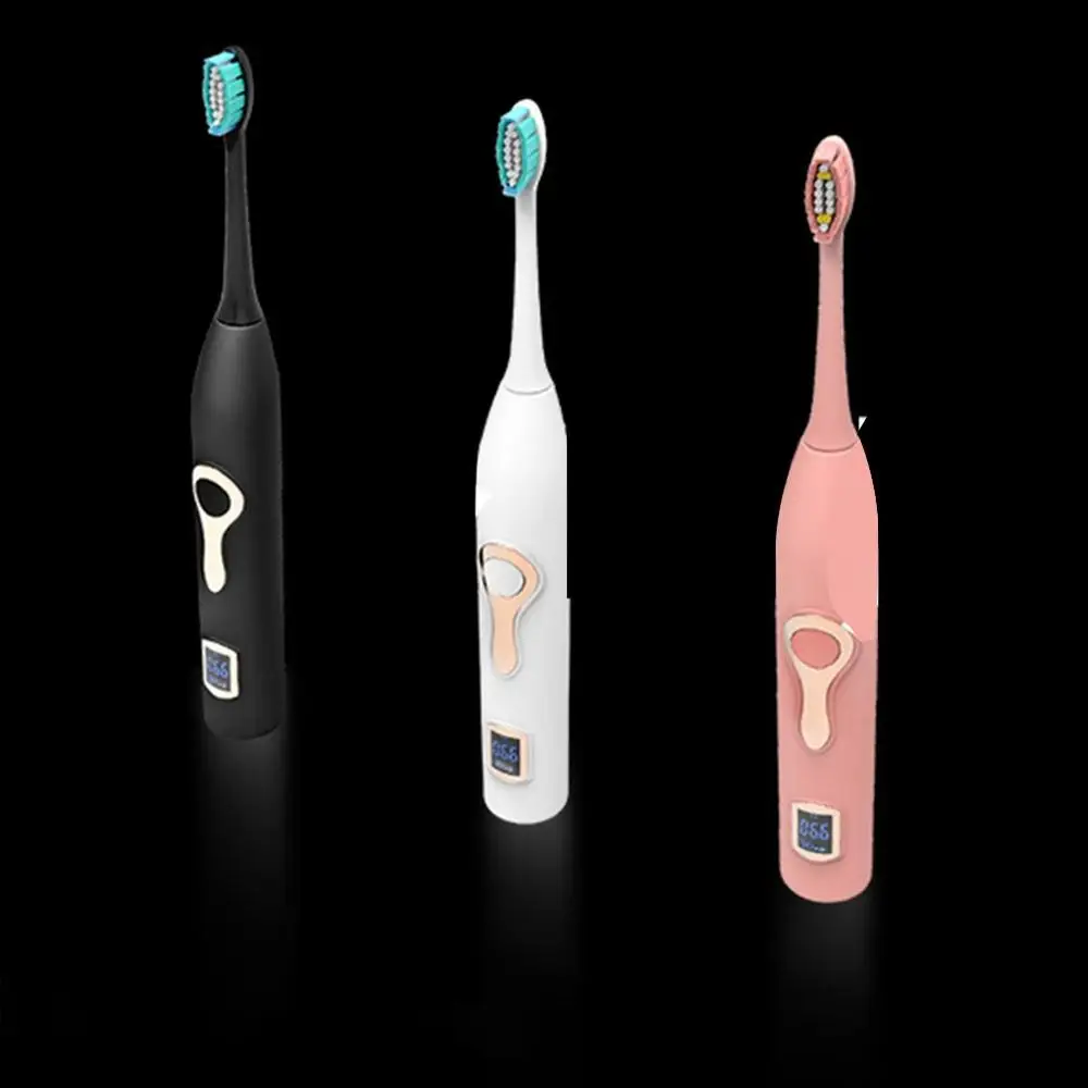 

Usb Rechargeable Electric Sonic Toothbrush Waterproof Electric Sonic Toothbrush Suspension Electric Toothbrush for Adult