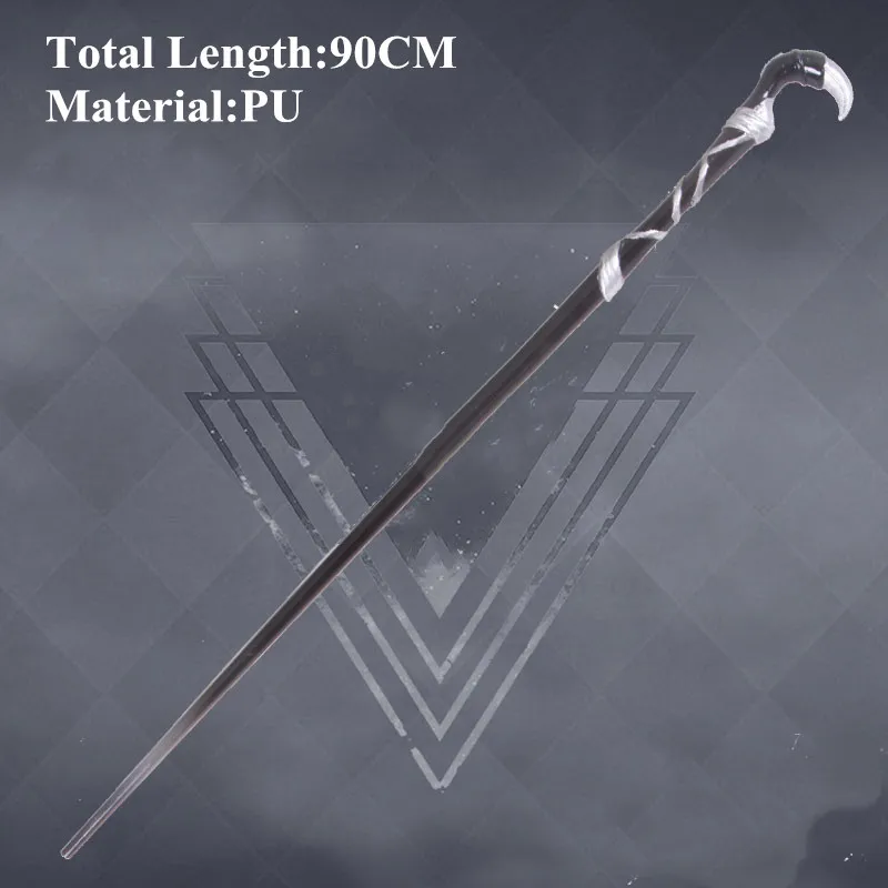 Игровые подпорки Arknights SilverAsh Косплэй реквизит трости Книги об оружии PU опора для