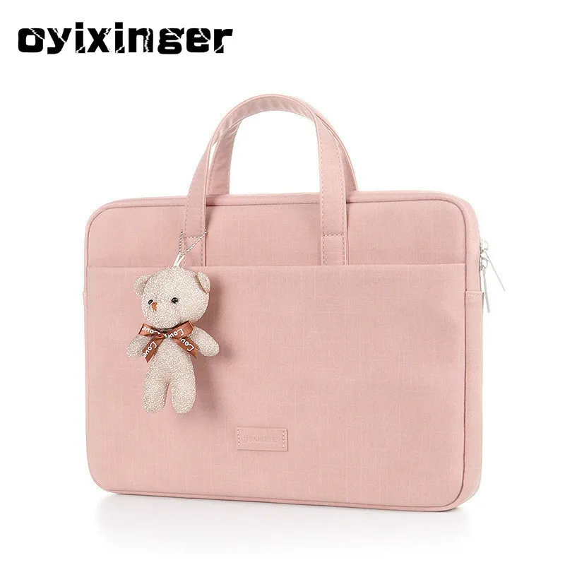 Многофункциональный женский портфель для ноутбука MacBook Pro защитный портативный 15