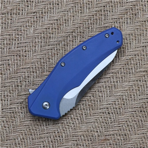 A Zt0770 высокое качество нейлоновое волокно 5Cr15 сталь сатин Лезвие Нож EDC шестерни инструмент cam выживания инструмент - Цвет: A