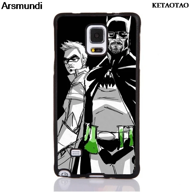 KETAOTAO Breaking Bad Batman e Robin Phone Cases for iPhone 4S 5C 5S 6S 7 8 Plus X Samsung S7 Case Soft TPU Rubber Silicone |