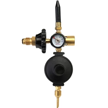 

Promotion! Balloon Inflator Dual Mylar And Latex Balloon Filler Valve(With Auto Foil Balloon Shut Off Valve)Pkg/1