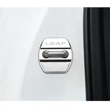 Авто-Стайлинг крышка дверного замка автомобиля Авто эмблемы чехол для Nissan Leaf Qashqai j10 j11 x Trail t32 t31 Tiida Juke Note пинает