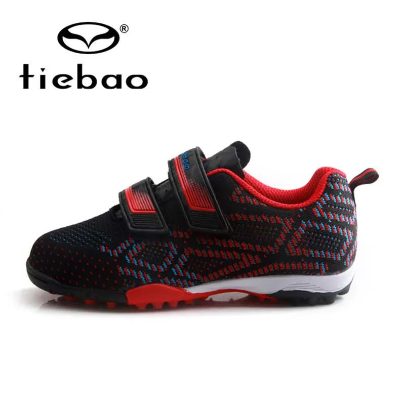 Детская футбольная обувь TIEBAO спортивные футбольные ботинки с резиновой подошвой