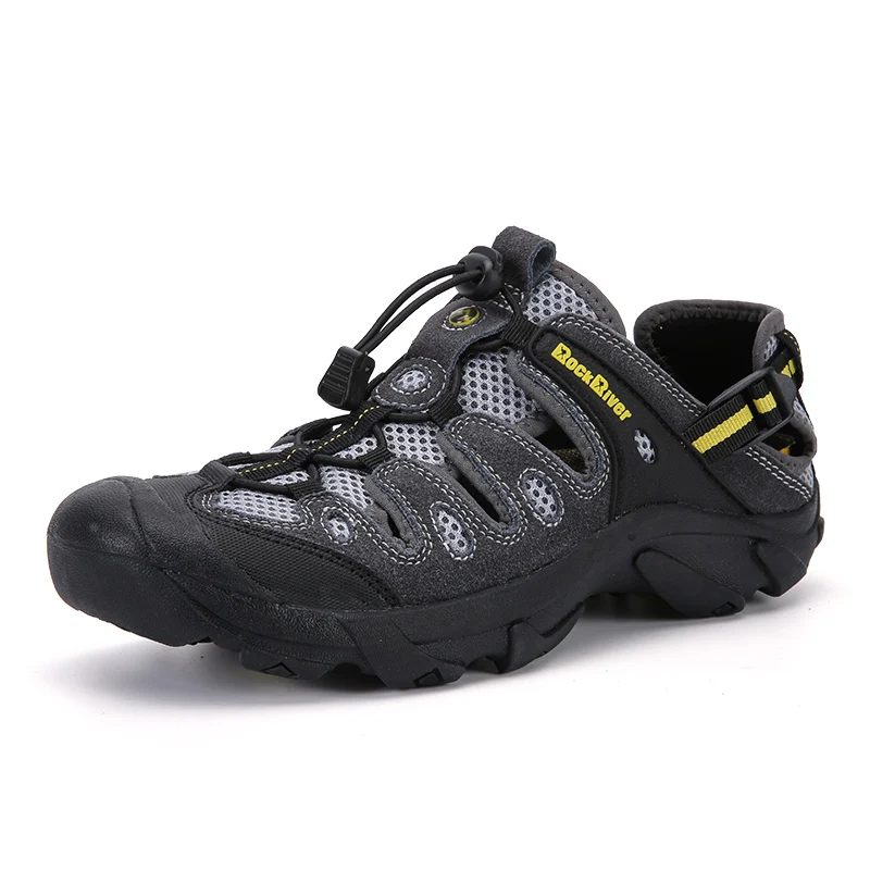 

2019 Summer Men Hiking Shoes Outdoor Sandals Sneakers Breathable Sport Shoes Man Big Size Trekking Trail Beach Water Sandals