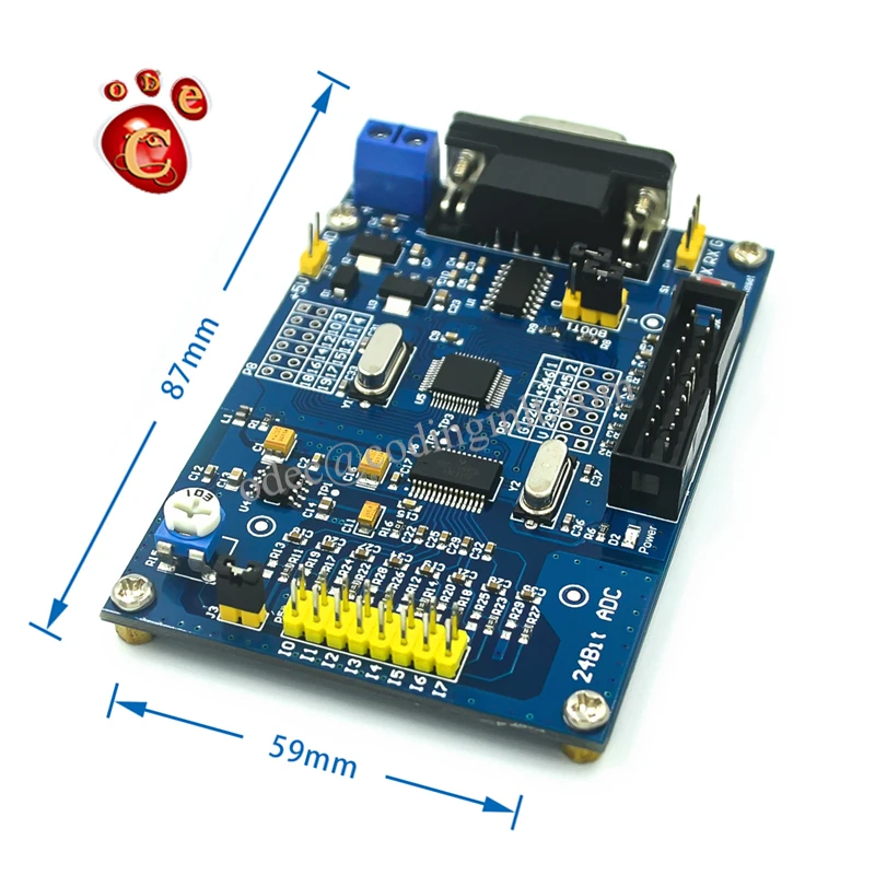 ADS1256 24-bit AD High-precision Acquisition Module 24-bit, 53% OFF