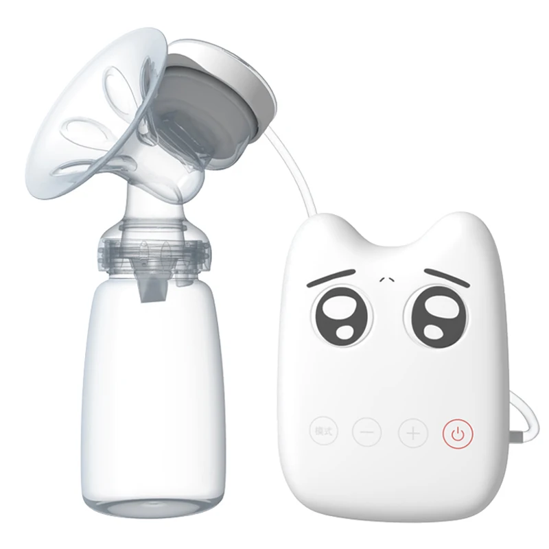 New baby product White/pink electric breast pump DIY Intelligent USB electric breast pumps Breast feeding pump GK