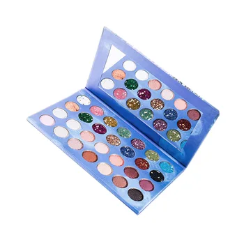 

28 Colors Professional Makeup Eyeshadow Pallete Sets Women Beauty Cosmetics Kits Glitter Eye Shadow Make Up Palette Box 2
