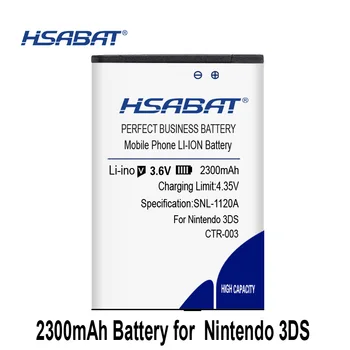 

HSABAT CTR-003 CTR 003 2300mAh Rechargeable Battery Pack Replacement for Nintendo 3DS 2DS Console Inner Batteries