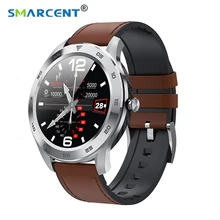 Smarcent DT98 Смарт-часы фитнес-трекер 1,3 дюймов IP68 Водонепроницаемый Полный сенсорный экран спортивный фитнес-Браслет Смарт-часы