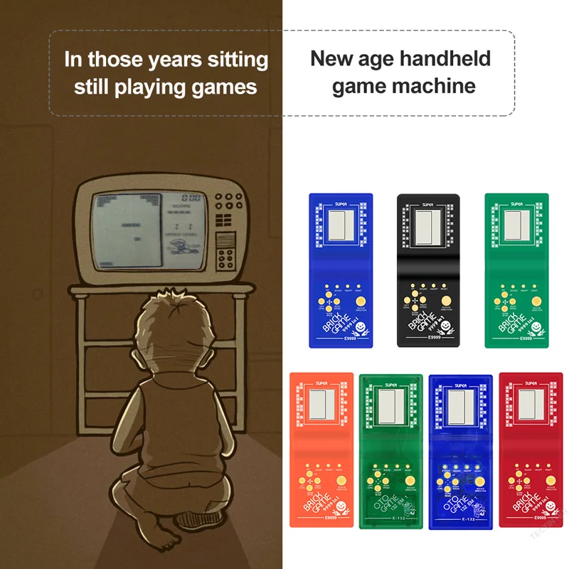 Портативная игровая приставка с ЖК-дисплеем электронные игровые игрушки