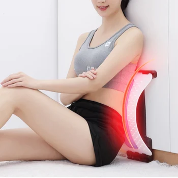 

1pc Back Stretch Equipment Massager Magic Stretcher Fitness Lumbar Support Relaxation Spine Pain Relief Corrector Health Care