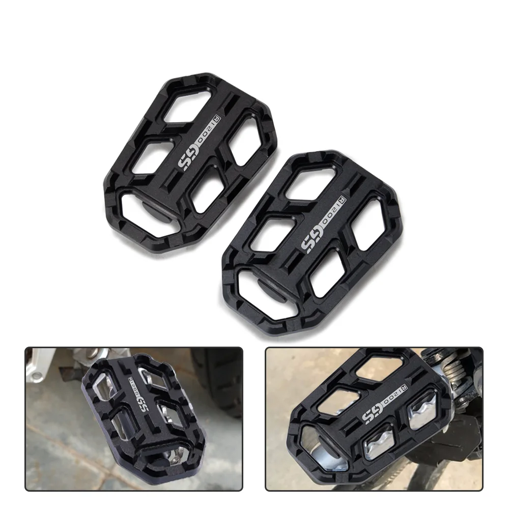

Teng Worship Motorcycle Billet MX Wide Foot Pegs Pedals Rest Footpegs for BMW R1200GS R1200 GS R 1200 GS 2013-2018