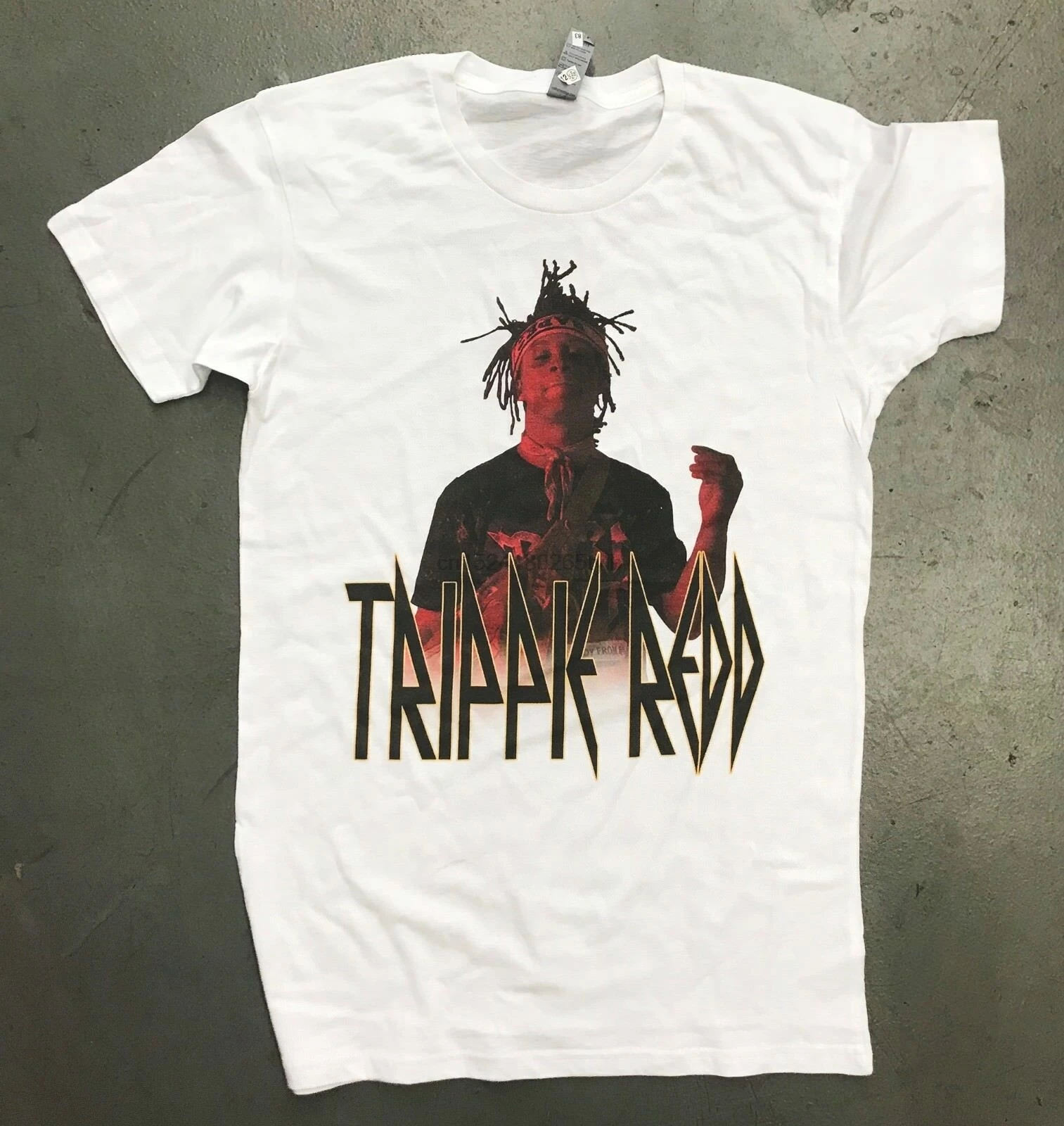 Trippie Redd White Tee Shirt |