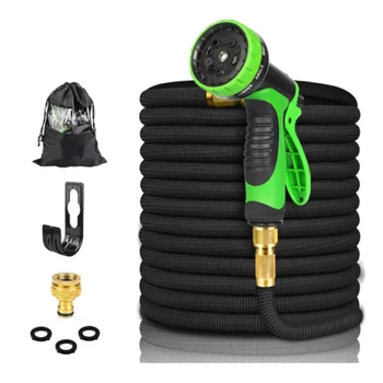 

Water gardening watering latex tube telescopic water pipe high-pressure expandable garden hose