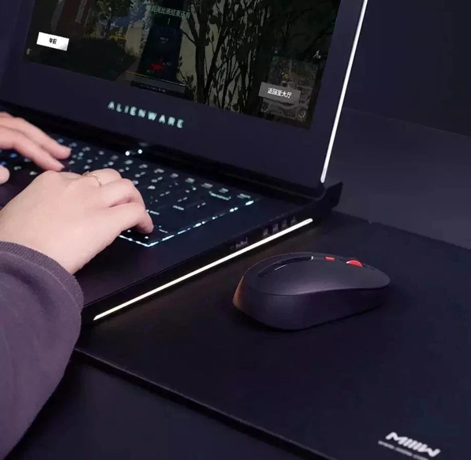 Xiaomi Youpin Miiw Mouse Mudo sem Fio Mouse Silencioso 800 1200 1600dpi Multi-velocidade Botão Mudo 2.4ghz Receptor sem Fio - Imagem 5