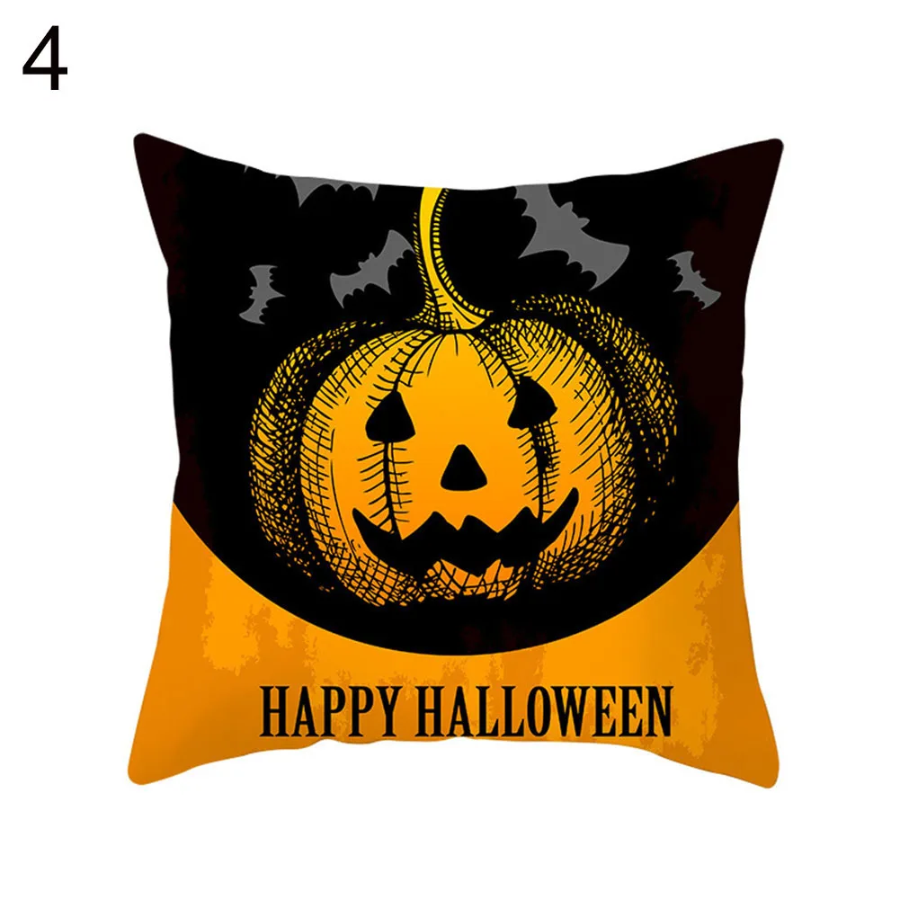 Трюк или лечения/Тыква печати Тыква Happy Halloween паук летучая мышь подушки Корпус чехол для подушки Офис вечерние реквизит