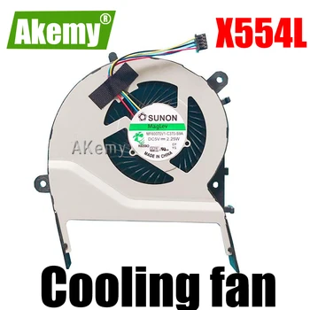 

New SUNON Cooling fan For Asus X455CC K555 W419L W519L R556L R557L Y583L K555L VM590L X555LJ X554L X554LD CPU Laptop fan