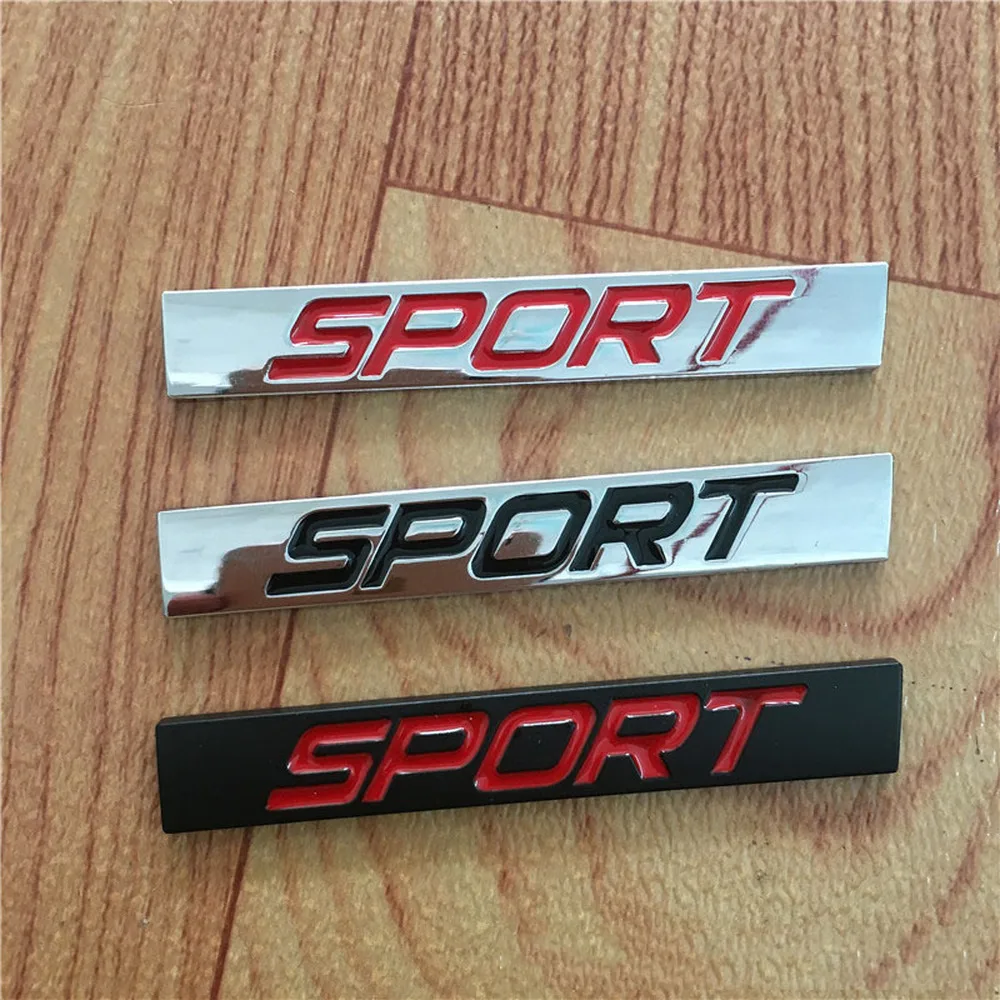 For Ford Mondeo Focus 2 3 SPORT Rear Trunk Emblem Badge Decal Sticker for VW Jetta Golf 4 6 7 Audi A3 A5 A6 A8 S3 Honda | Автомобили и