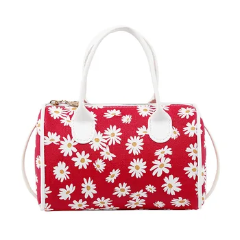 

2020 New Korean Style Daisy Printed Pillow Bag Shoulder Cross-Body Portable Phone Coin Purse luxury handbags women bags designer