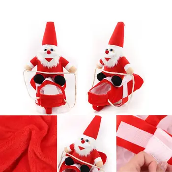 

Dog Christmas Clothes Pets Funny Apparel Santa Claus Decoration Xmas Supplies 634E