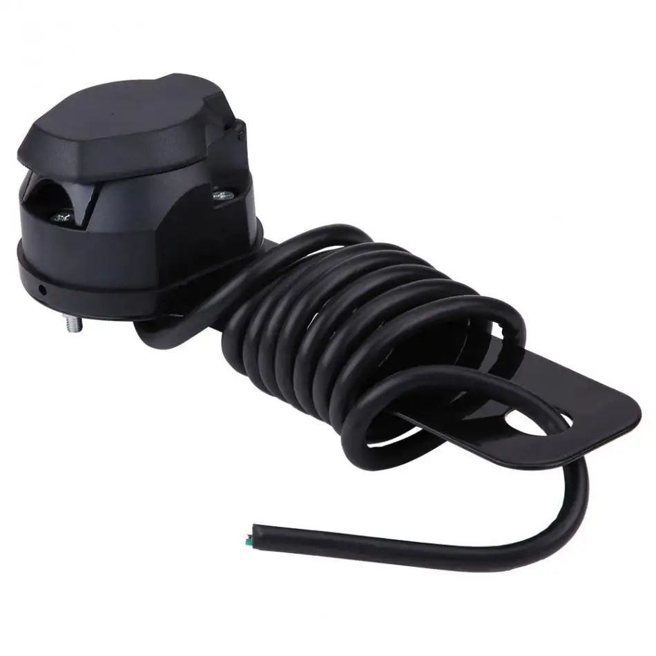 Trailer Electric Adaptor Socket Assembly Prewired Plug Tow Bar TM4002 Car Electronics Accessories