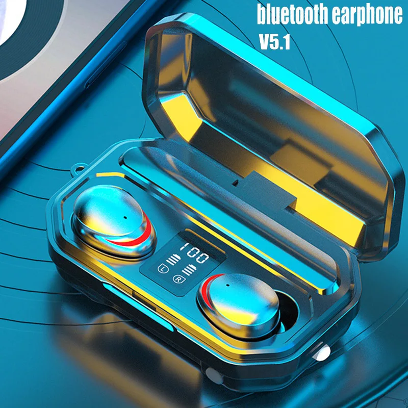 9D стерео HD Беспроводная bluetooth гарнитура водонепроницаемые спортивные