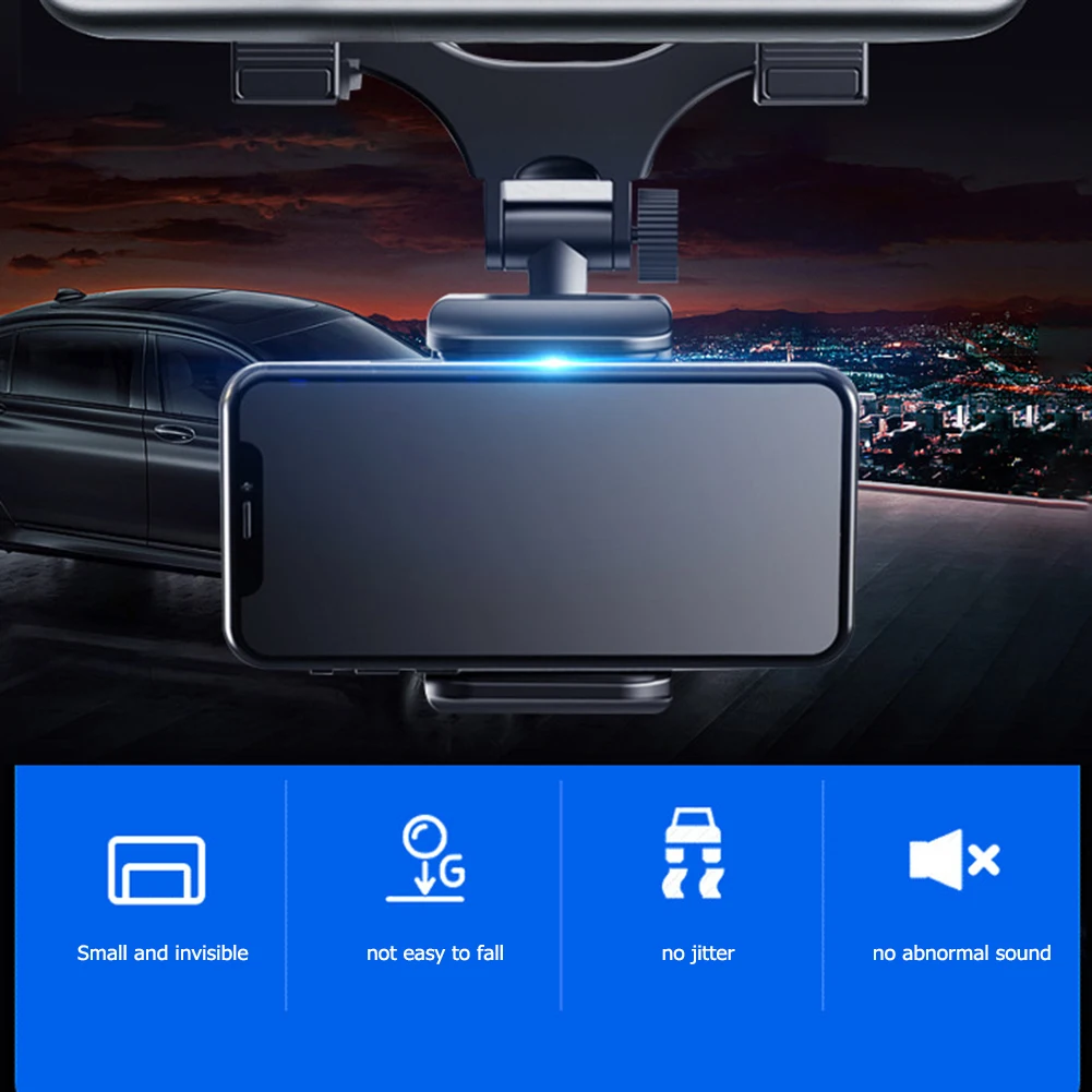 wooden mobile stand Đa Năng 360 ° Chiếu Hậu Xe Ô Tô Gương Chân Đỡ Kiêm Giá Đỡ Cho Điện Thoại GPS Ô Tô Chiếu Hậu Giá Đỡ car cup phone holder