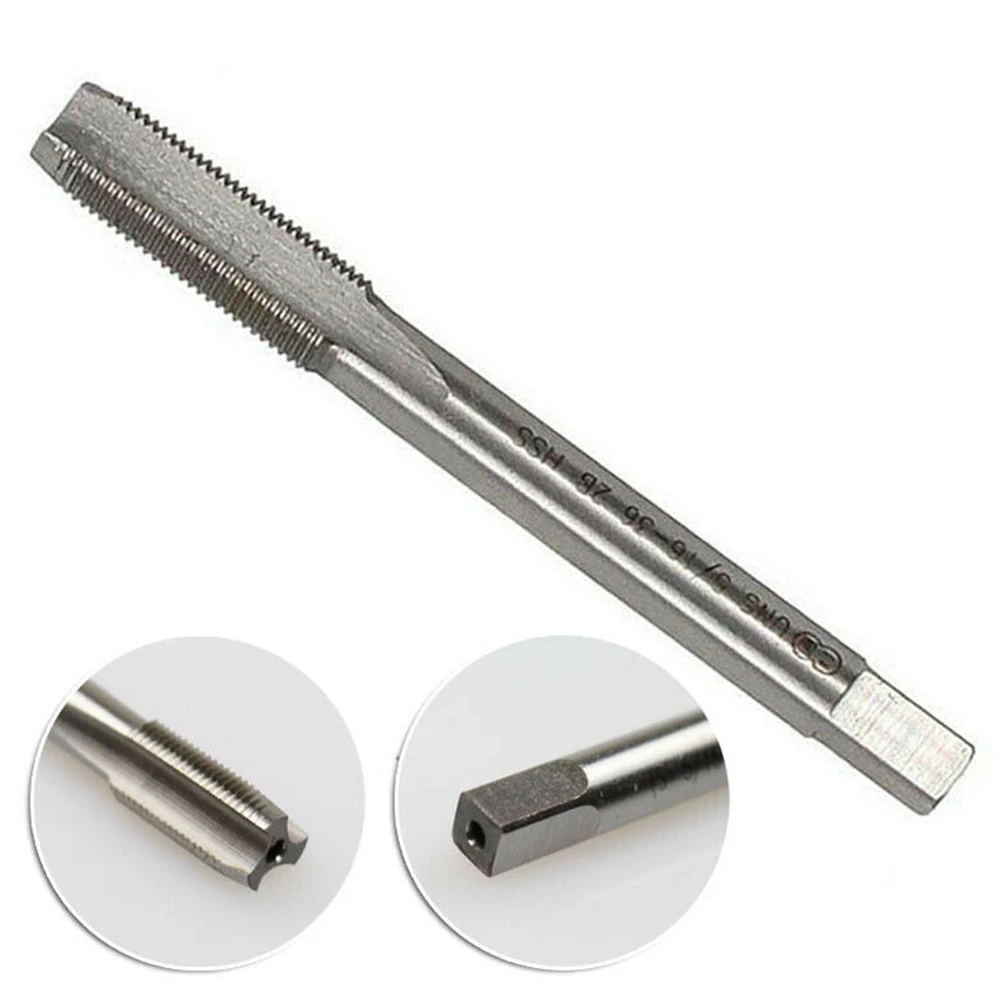 Мини штепсельная вилка TPI Винт Портативный правая резьба кран инструмент HSS машина прямой рифленый Замена прочный