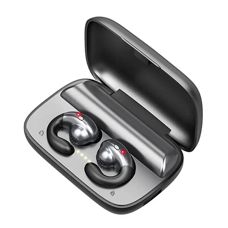 S19 TWS Bluetooth наушники с костной проводимостью,, дышащие, авто сопряжение, прочные, 5,0 шумоподавление, гарнитура