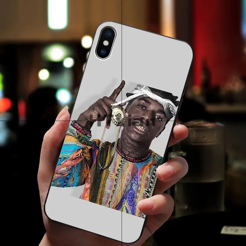 Kodak Black Song Soft black Phone Case for iPhone 11 pro XS MAX 8 7 6 6S Plus X 5 5S SE XR case