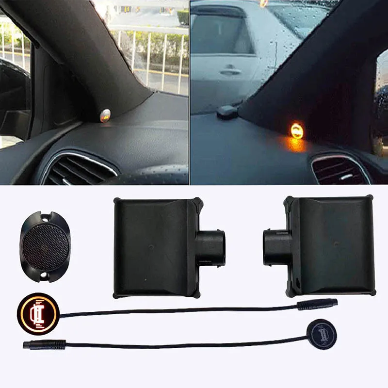Car Blind Spot Monitoring Led Indicator System Aoa Millimeter Wave Sensor Bsa Bsm Assist Bsd Lca Rct Tooling