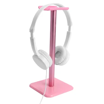 

Portable Aluminum Headphone Stand Universal Lightweight Headphone Desktop Display Hanger Wall Hook Mount Earphone Holder