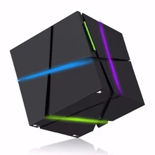 Портативный HIFI Bluetooth динамик светодиодный CubeAltavoz стерео динамик s Super Bass Caixa De Som звуковая коробка Громкая связь для телефона